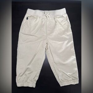 Size 9 Months Polo Ralph Lauren Boys Cotton Twill Jogger Pants